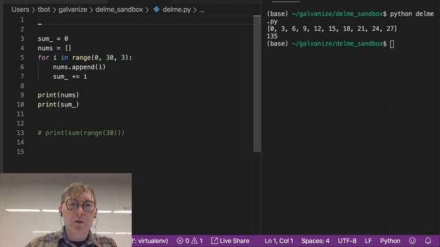 List Iteration - for Loops using range() смотреть онлайн