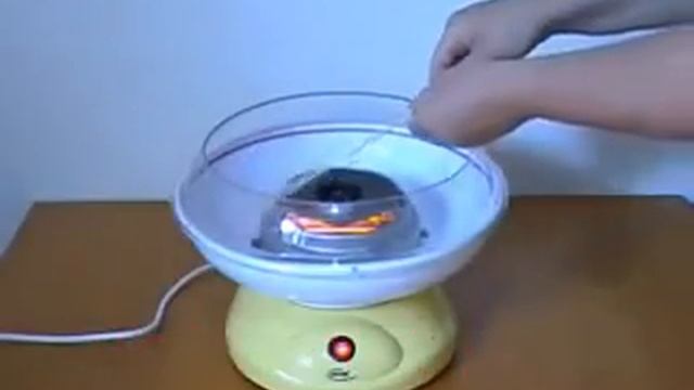 Аппарат для приготовления сладкой ваты Cotton Candy Maker смотреть онлайн