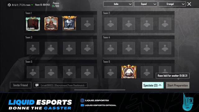 LIQUID ESPORTS BGMI VETERAN SCRIMS | WEEKY POINTS TABLE смотреть онлайн