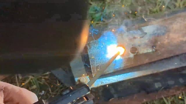 Testing My New 250a Lightweight Inverter MMA Stick Welder