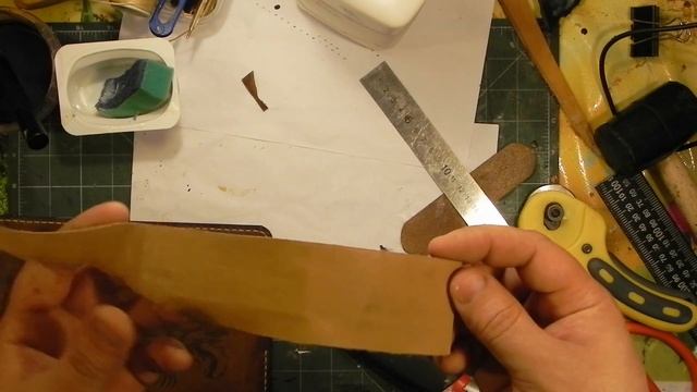 Мастер-класс №14. Сумка-планшет (часть 3). How to make a genuine leather bag? смотреть онлайн
