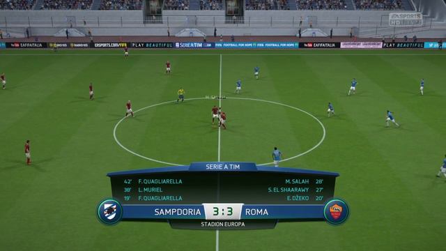 FIFA 16 Карьера за Рому #6 смотреть онлайн