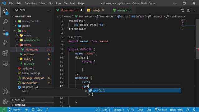 តោះរៀន Vue JS 2 សម្រាប់អ្នកចាប់ផ្តើមដំបូង #26 - Get HTTP Request смотреть онлайн