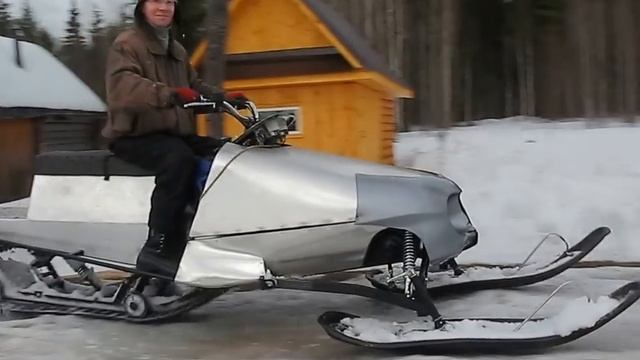 Самодельный снегоход из Кирова продолжение 2 смотреть онлайн