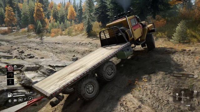SnowRunner - Hillclimb Out of the Quarry Voron AE-4380 смотреть онлайн
