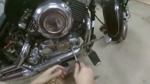 Yamaha XVS400_650 Drag Star Замена масла