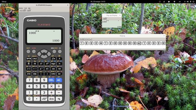 Как прибавлять число к числу с накоплением на калькуляторе Casio fx-991EX смотреть онлайн