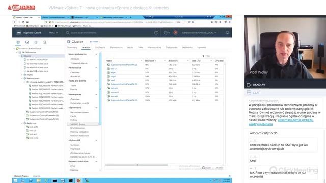 Seminarium Online - VMware vSphere 7 - nowa generacja vSphere z obsługą Kubernetes смотреть онлайн