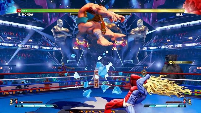 E Honda vs Gill (Hardest AI) - Street Fighter V | 4K 60FPS HDR смотреть онлайн