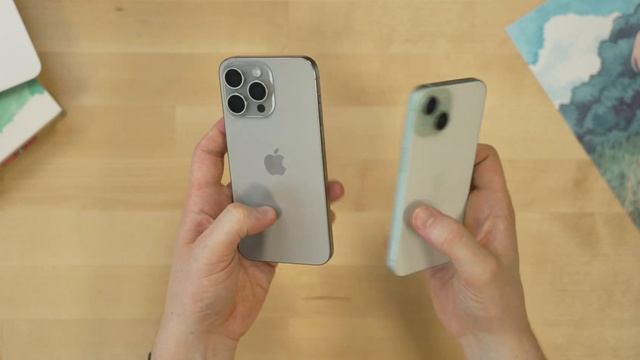 iPhone 15 Pro Max - Should YOU Upgrade? Natural Titanium Unboxing & iPhone 14 Pro Max Comparison смотреть онлайн