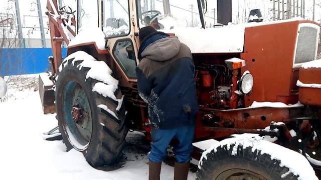 регулировка сцепления Пускачь ПД 10. трактор ЮМЗ