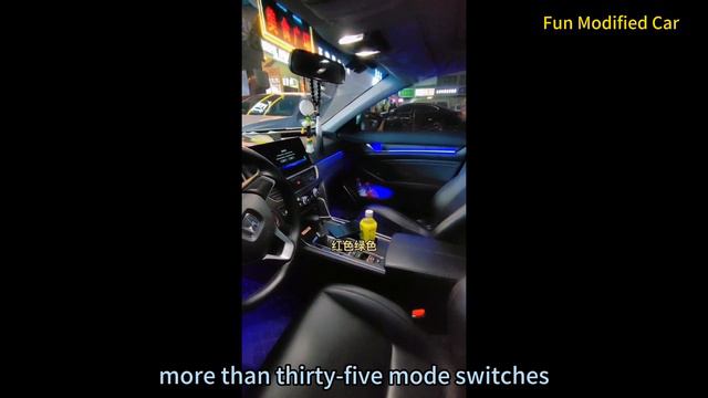 FMC Accord Ambient light car interior #ambientlight #modifiedcars #carmodified #led #car #light смотреть онлайн