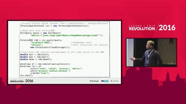 Time Series Processing with Solr and Spark - Josef Adersberger, QAware смотреть онлайн