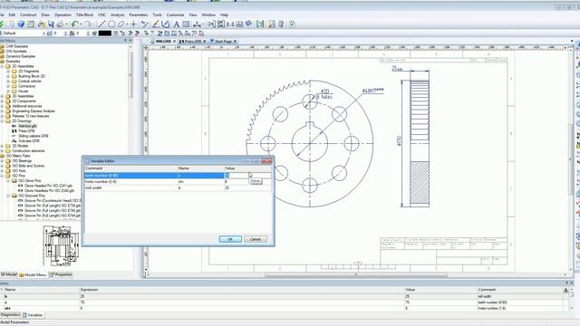 T-FLEX CAD. Assigning Parameters смотреть онлайн
