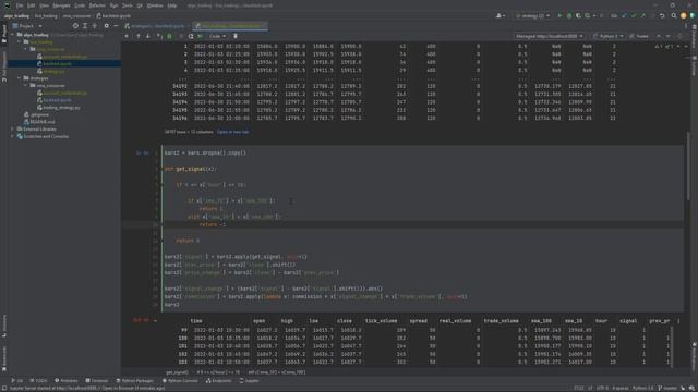 How to create Algorithmic Trading Strategies with Python - Step by Step Process смотреть онлайн