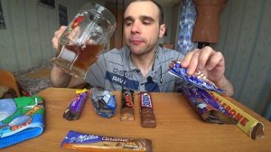 МУКБАНГ АСМР СЛАДОСТИ / БАТОНЧИКИ / КРУАССАН / ВАФЛИ / CHOCOLATE / SWEET / EATING ASMR Mukbang #519