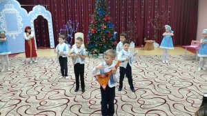 Танец "Моя балалайка", подготовительная группа, Новый год