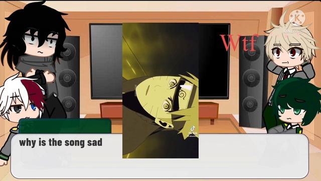 Mha react to Naruto team7 1/5? смотреть онлайн