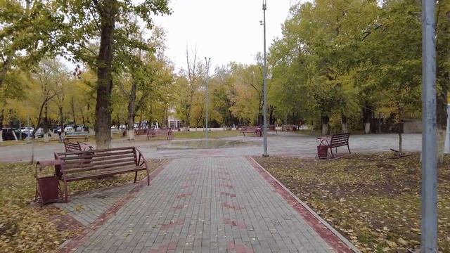 Walking tour 4K in october 2021 | Walk along Erubaeva street in the city of Karagandy смотреть онлайн