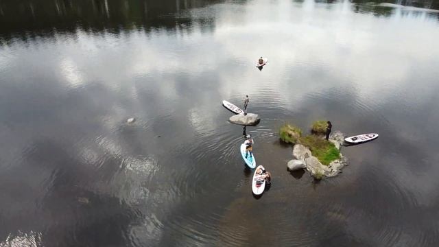 Река Вуокса: HellBUS BRO - SUP Surfing смотреть онлайн