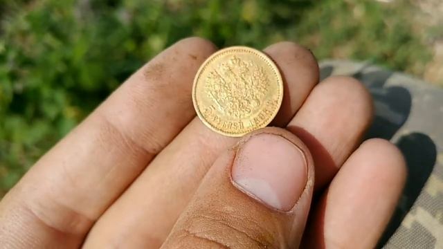 ЗОЛОТАЯ МОНЕТА НАЙДЕННАЯ НА МУСОРКЕ!