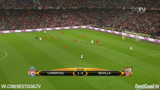 Ливерпуль 1:3 Севилья. Обзор матча и видео голов смотреть онлайн