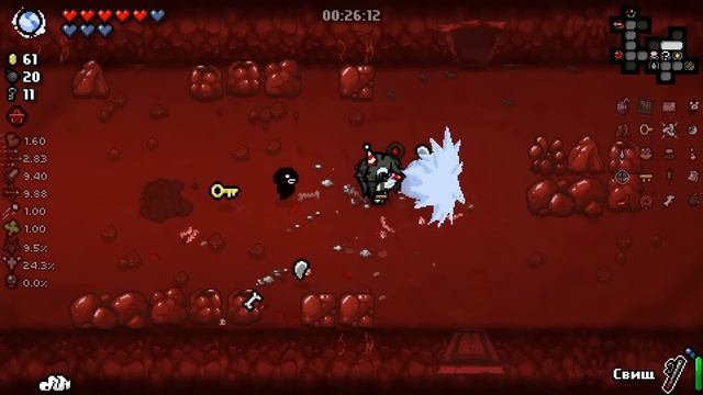 Два мощных Билда альт Евы за 1 забег / Босс Жепа и Мясной Тесак / The Binding of Isaac: Repentance смотреть онлайн