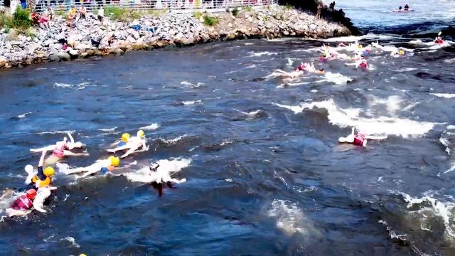 Сплав на надувных бабах по опасной реке. Вуокса это вам не фуфу. Bubble baba challenge 2021 смотреть онлайн