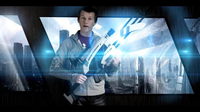 (LIVE ACTION ) Mass Effect 3 and 2 sniper rifle (real) смотреть онлайн