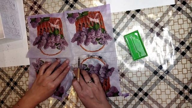 Декупаж коробки в стиле шебби шик своими руками. DIY! смотреть онлайн