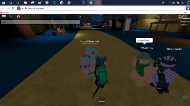 Roblox Hajkers Bizarre Adventure White Snake Showcase! смотреть онлайн