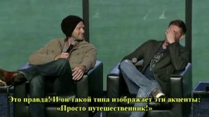 Дженсен Эклз и его  русский акцент ).mp4