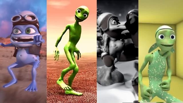 COLOR DANCE CHALLENGE DAME TU COSITA vs Patila vs El Taiger - Me Kemaste vs Gummy Bear Alien Green смотреть онлайн