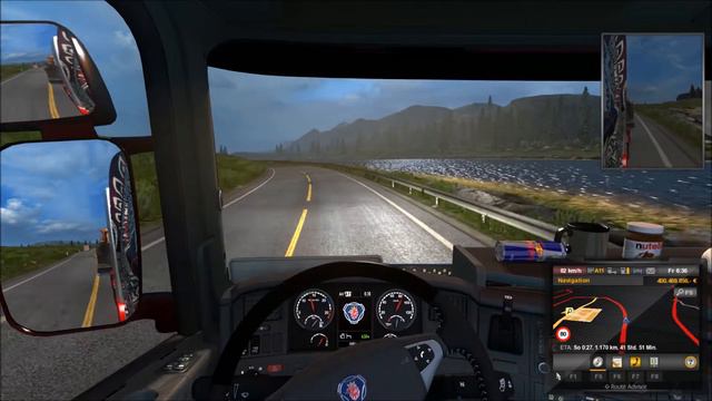 Euro Truck Simulator 2 (1.27.2.9s) - 200km hin смотреть онлайн