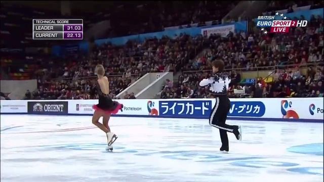 2014 Rostelecom Cup. Alexandra STEPANOVA - Ivan BUKIN. RUS. Short Dance. 14.11.2014 смотреть онлайн