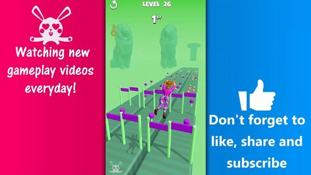 Bounce Big Gameplay Walkthrough Level 20-27-30 iOS Android Big Booty Unlocked Dance Character смотреть онлайн