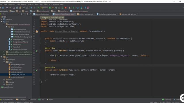 34 Kategori Activity Bölüm 1 | Android Content Provider | Storage | Sqlite Dersleri смотреть онлайн
