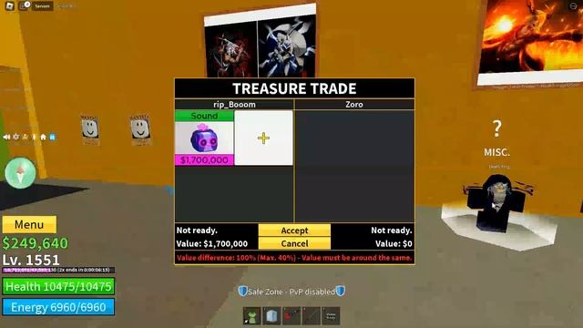 ?ЧТО МНЕ ПРЕДЛОЖАТ за ?ФРУКТ МУЗЫКИ? в БЛОКС ФРУТС?? // ROBLOX BLOX FRUITS? смотреть онлайн