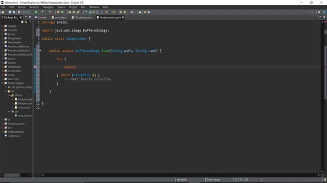 Java simple Game engine Tutorial Deutsch part #01 смотреть онлайн