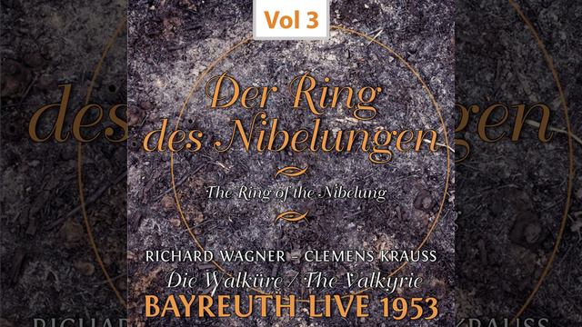 Die Walküre. 1. Aufzug. 1. Szene: Wes' Herd dies auch sei, hier muß ich rasten смотреть онлайн