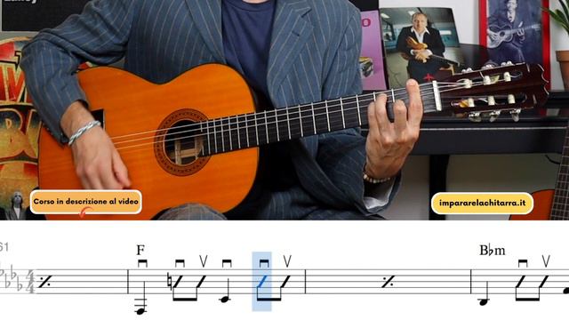 L'Italiano | Toto Cutugno | Tutorial Chitarra | Accordi | Canzoni Facili смотреть онлайн