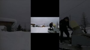 обзор на короткий снегоход БУРАН