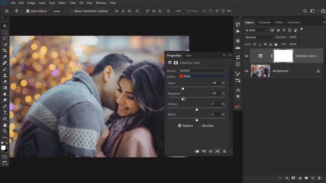 The Secret Behind Selective Color Adjustment in Photoshop смотреть онлайн
