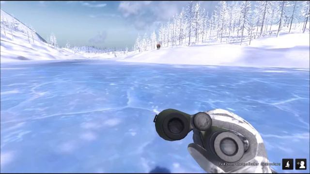 Getting charged by a bison on Whiterime Ridge The hunter смотреть онлайн
