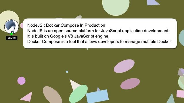 NodeJS : Docker Compose In Production смотреть онлайн