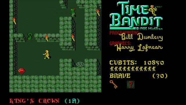 Time Bandit for ATARI ST смотреть онлайн