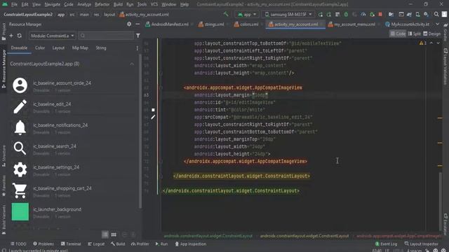 ConstraintLayout Example | Android Responsive Layout | Layout Design Using Constraint Layout смотреть онлайн