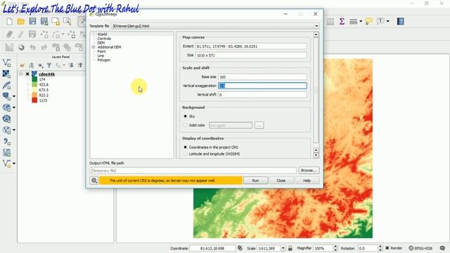 How to create 3d Digital Elevation Model on QGIS смотреть онлайн