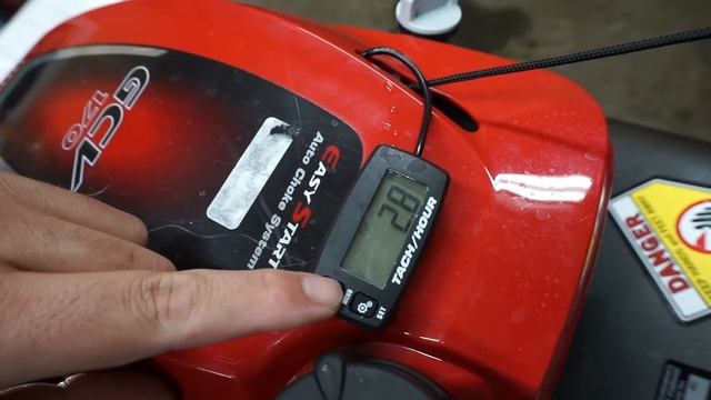 Lawn Mower Hour Meter / Tachometer / RPM