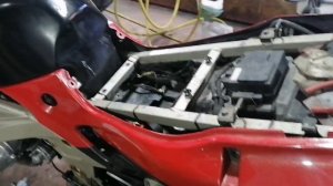 Kawasaki zzr400!!! Нет сцепления (часть 2